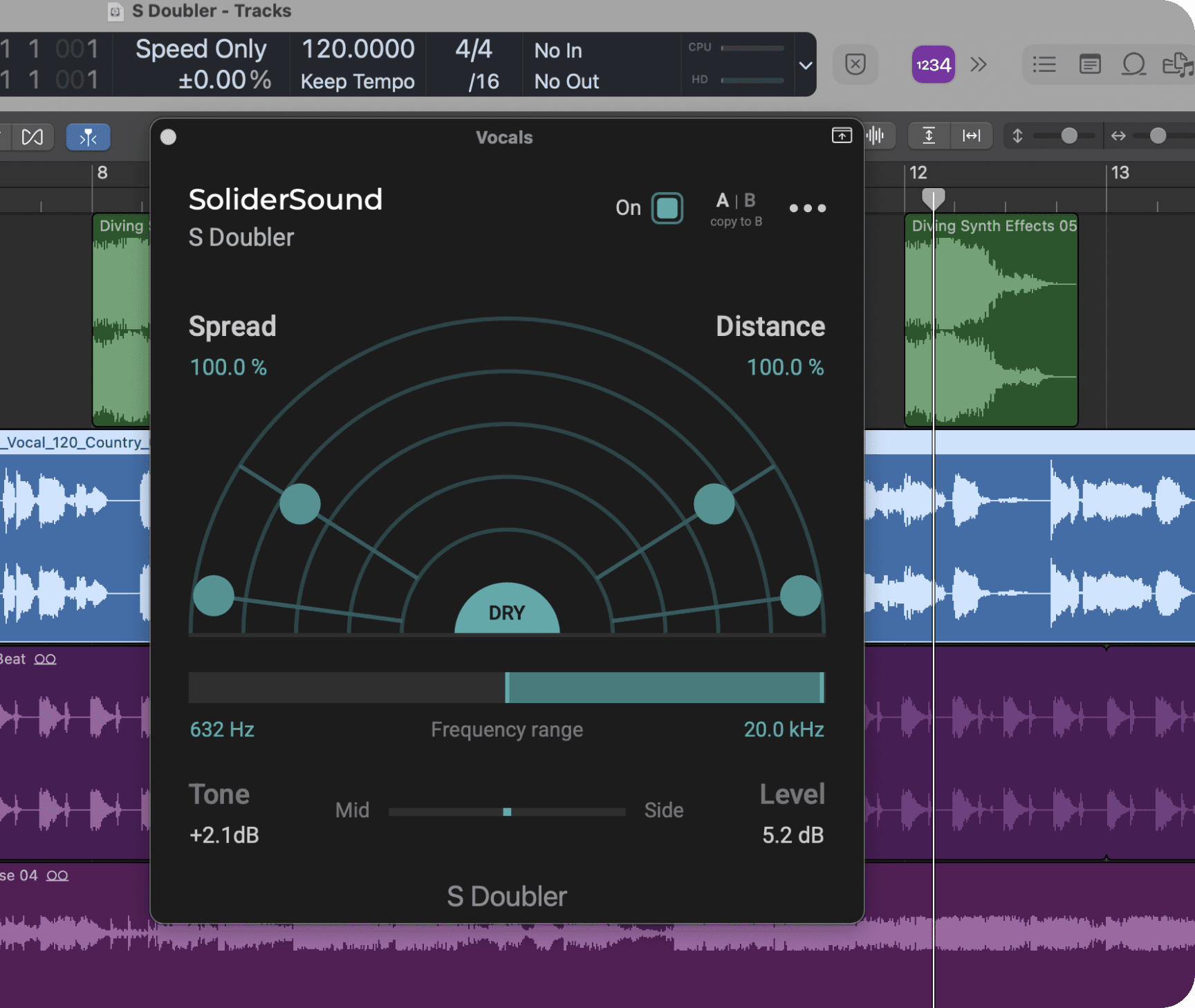 SoliderSound Plugin: S Doubler FREE